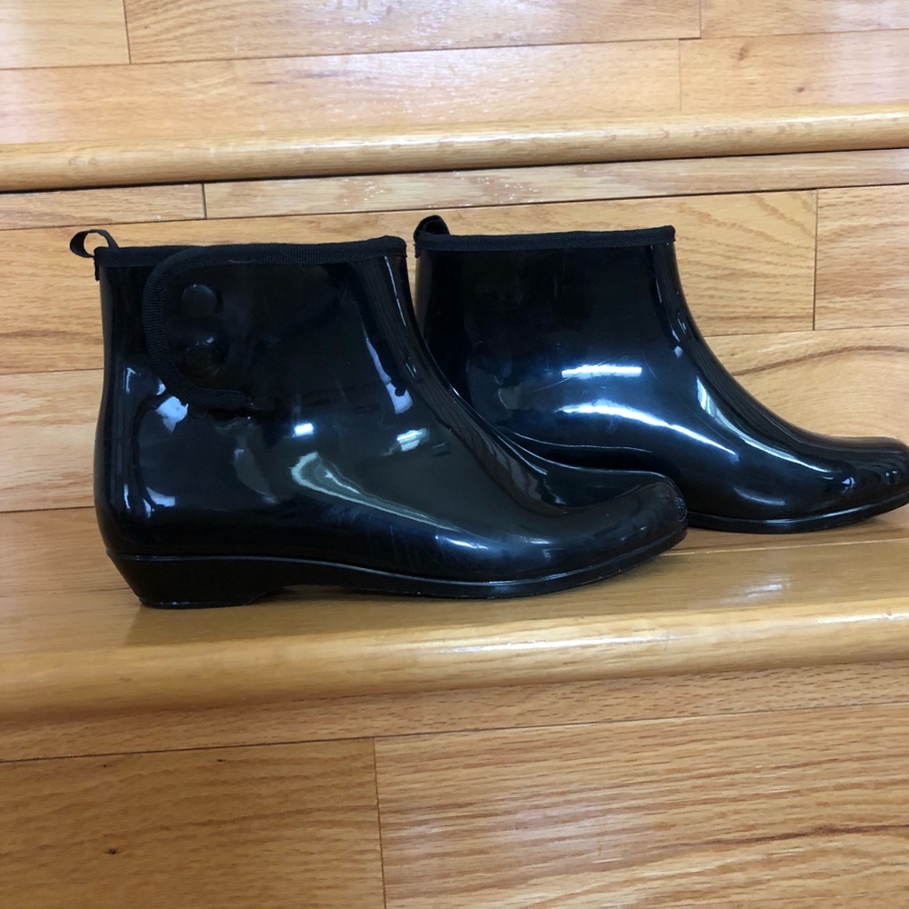 ‼️WORN ONCE! ANKLE RAIN BOOTS! SUPER CUTE & COMFY!